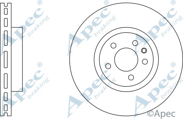 APEC BRAKING Jarrulevy DSK904